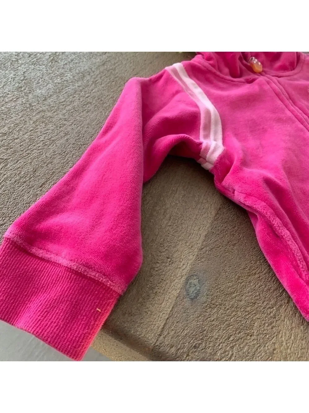 Gymboree Cupcake Velour Sweatsuit with Embroidery